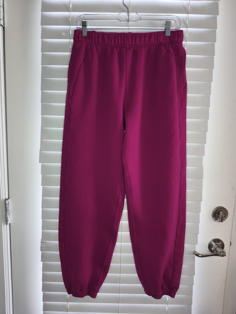 Lululemon Women's Scuba Mid-Rise Oversized Jogger Regular Size S Pink LW5GLNS